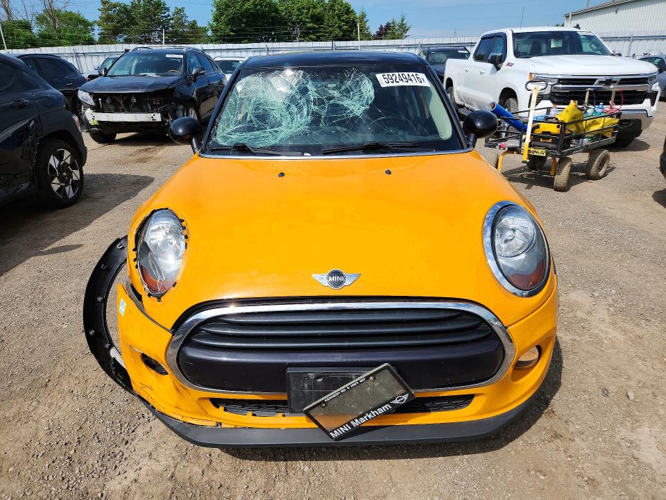 2017 Mini Cooper VIN WMWXU1C35H2F78321 COPART salvage auction — FRONT END, ON - PERMIT NO BRAND - UNFIT, sold $2,050 on 2026-07-28 (photo 5)