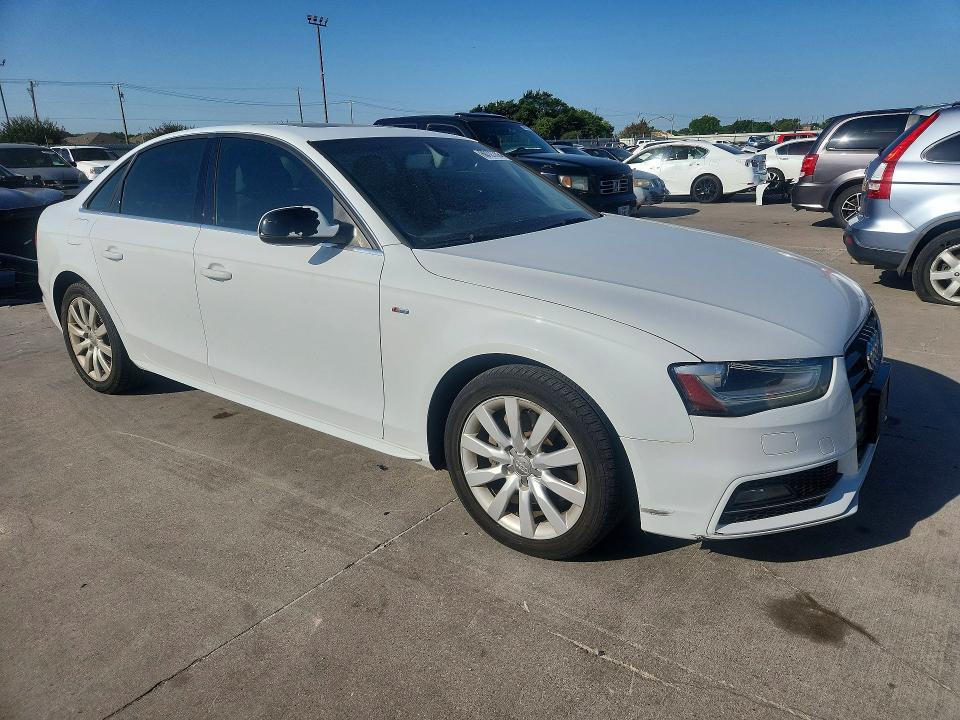 2015 Audi A4 VIN WAUAFAFL0FN007761 COPART salvage auction — MINOR DENT/SCRATCHES, Tx - Certificate Of Title, sold $575 on 2026-07-09 (photo 4)