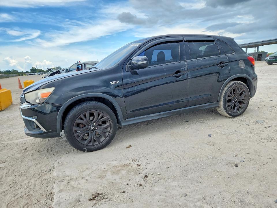 2018 Mitsubishi Outlander VIN JA4AP3AU2JU004185 COPART salvage auction — FRONT END, Salvage Title, sold $3,050 on 2026-07-09 (photo 1)