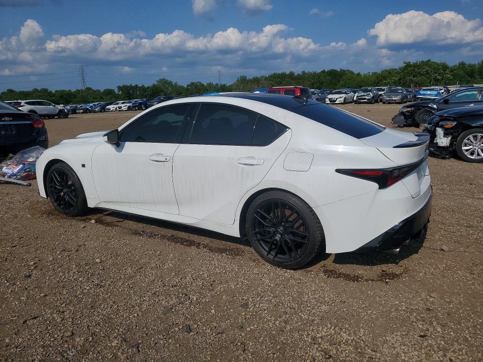 2023 Lexus Is VIN JTHAP1D21P5003129 COPART salvage auction — VANDALISM, Il - Salvage Certificate, sold $15,300 on 2026-07-29 (photo 2)