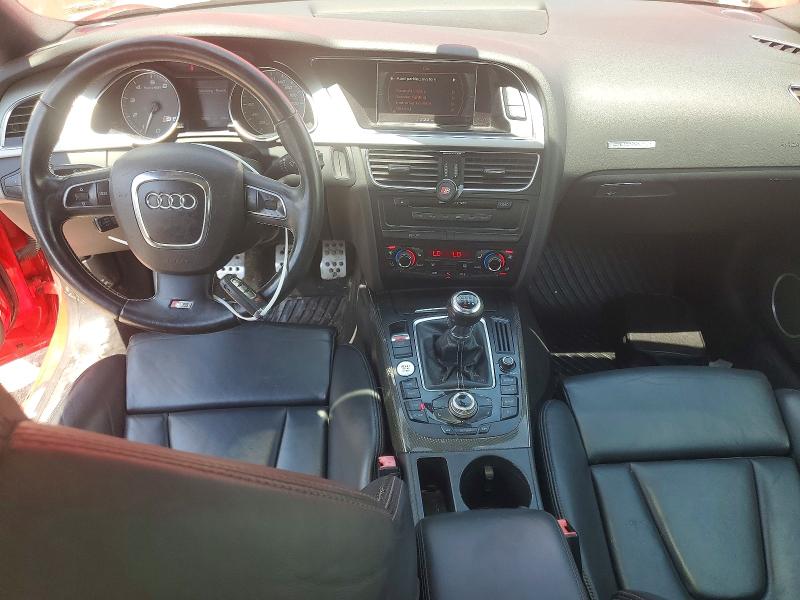 2009 Audi S5 VIN WAURV78TX9A032443 COPART salvage auction — WATER/FLOOD, Mo - Salvage Certificate Of Title, sold $1,650 on 2026-07-28 (photo 8)