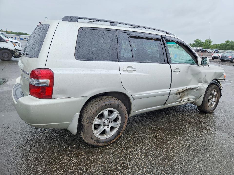 2005 Toyota Highlander VIN JTEEP21A550122263 COPART salvage auction — FRONT END, Ny - Mv-907A Salvage Certificate, sold $800 on 2026-07-15 (photo 3)