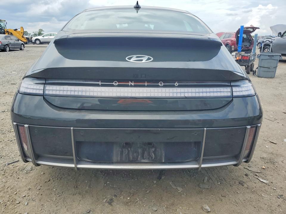 2023 Hyundai Ioniq 6 VIN KMHM34AA3PA022842 COPART salvage auction — FRONT END, Va - Cert Of Title - Salvage, sold $4,200 on 2026-07-22 (photo 6)