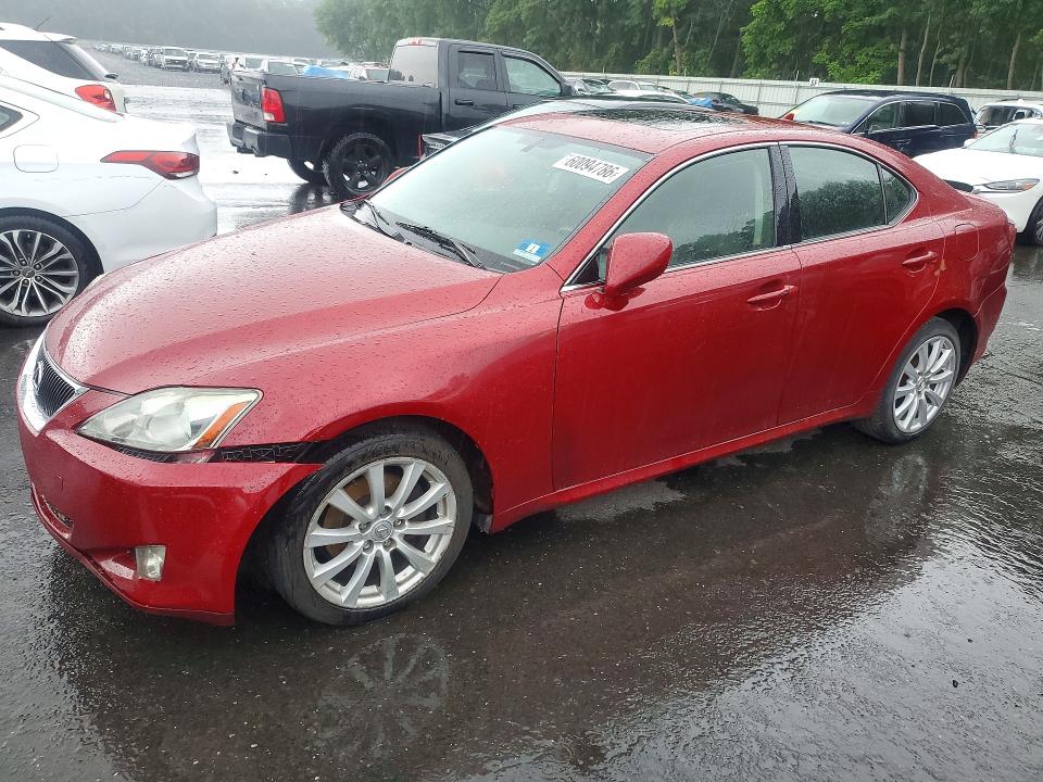 2007 Lexus Is 250 VIN JTHCK262175013248 COPART salvage auction — WATER/FLOOD, NJ - CERT OF TITLE-SALVAGE FLOOD (P), sold $125 on 2026-07-28 (photo 1)