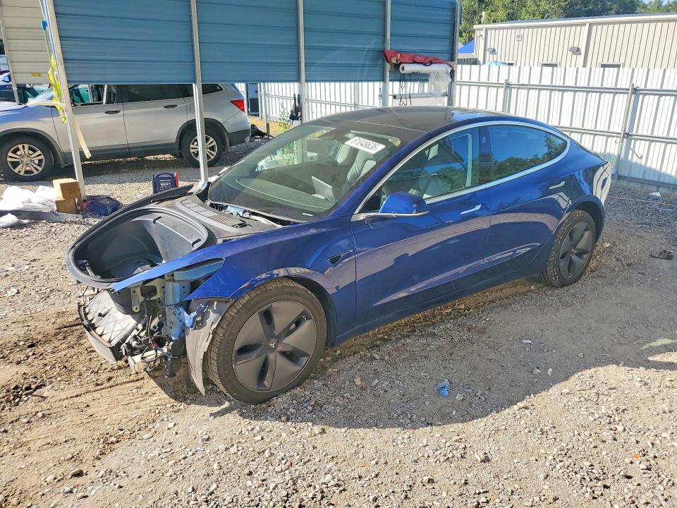 2020 Tesla Model 3 VIN 5YJ3E1EB4LF636408 COPART salvage auction — FRONT END, Ga - Cert Of Title-Salvage, sold $200 on 2026-07-21 (photo 1)