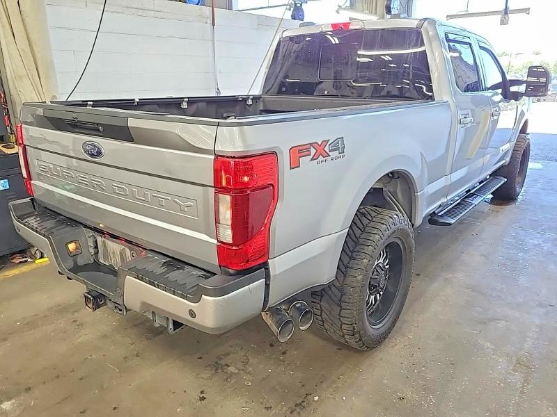 2022 Ford F-250 super duty VIN 1FT8W2BTXNED04418 COPART salvage auction — NORMAL WEAR, WV - CERTIFICATE OF TITLE (P), sold $14,300 on 2026-07-16 (photo 4)