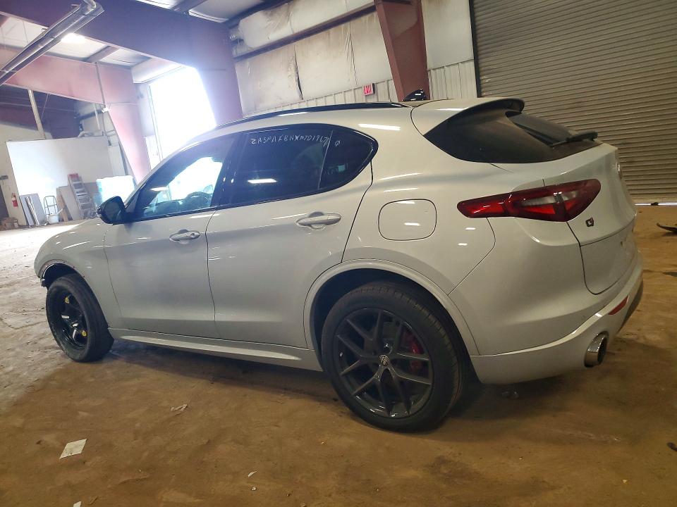 2021 Alfa romeo Stelvio VIN ZASPAKBNXM7D19670 COPART salvage auction — FRONT END, Mi - Certificate Of Title, sold $10,500 on 2026-08-07 (photo 2)