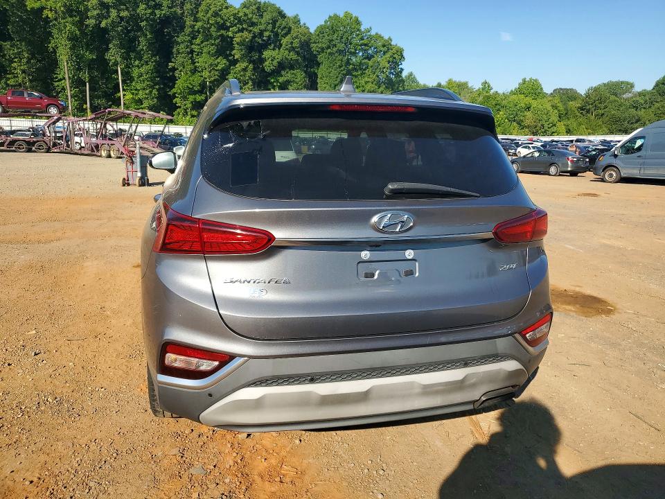 2019 Hyundai Santa fe VIN 5NMS53AA2KH020482 COPART salvage auction — FRONT END, Nc - Dealer Only Clean Title, sold $8,100 on 2026-08-24 (photo 6)