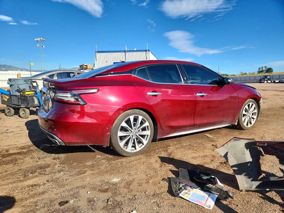 2021 Nissan Maxima VIN 1N4AA6FV5MC503394 COPART salvage auction — FRONT END, Co - Salvage Title, sold $7,100 on 2026-09-04 (photo 3)
