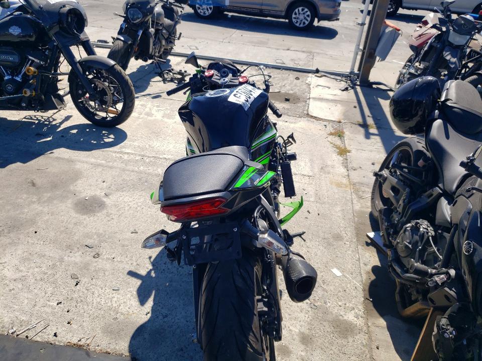 2016 Kawasaki Zx VIN JKBZXJE13GA020392 COPART salvage auction — FRONT END, Ca - Salvage Certificate, sold $2,150 on 2026-07-16 (photo 4)