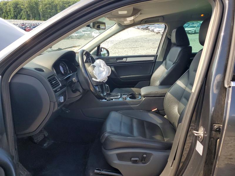 2011 Volkswagen Touareg VIN WVGFF9BP6BD004505 COPART salvage auction — FRONT END, Ma - Cert Of Title-Reconstrctd Coll, sold $450 on 2026-08-12 (photo 7)