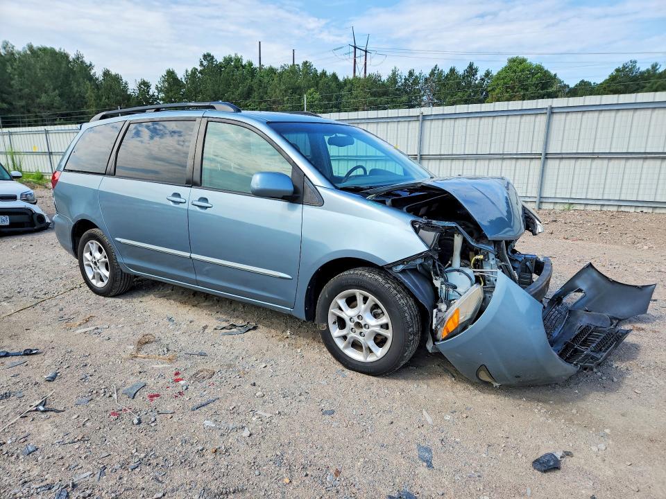 2005 Toyota Sienna VIN 5TDBA22CX5S029602 COPART salvage auction — FRONT END, Va - Cert Of Title - Salvage, sold $225 on 2026-07-13 (photo 4)