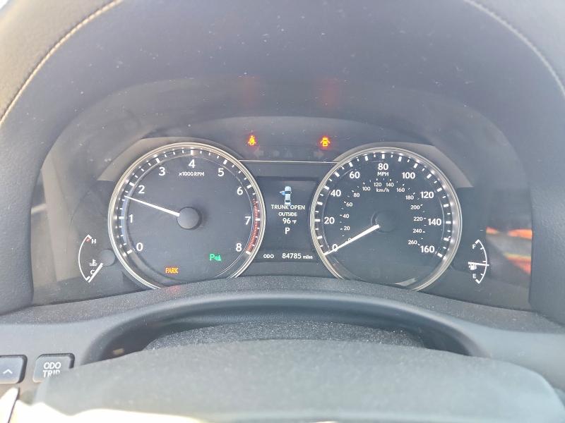 2015 Lexus Gs VIN JTHBE1BL1FA015227 COPART salvage auction — SIDE, Ca - Salvage Certificate, sold $10,800 on 2026-08-04 (photo 9)