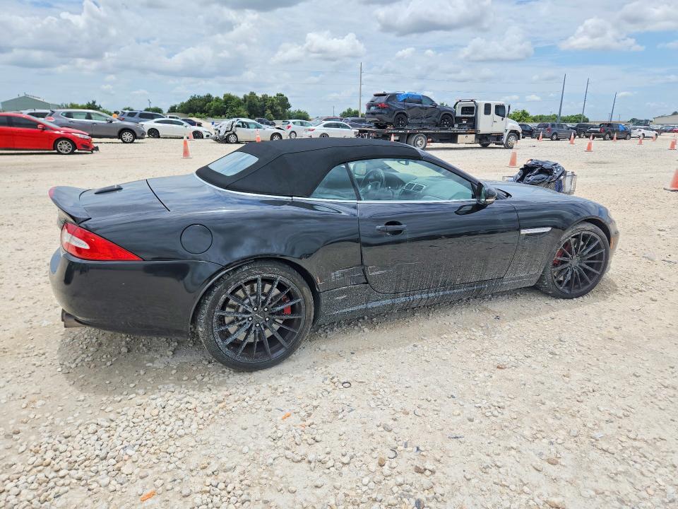 2014 Jaguar Xkr VIN SAJWA4EC4EMB53292 COPART salvage auction — SIDE, TX - SALVAGE VEHICLE TITLE (P), sold $8,900 on 2026-07-16 (photo 3)