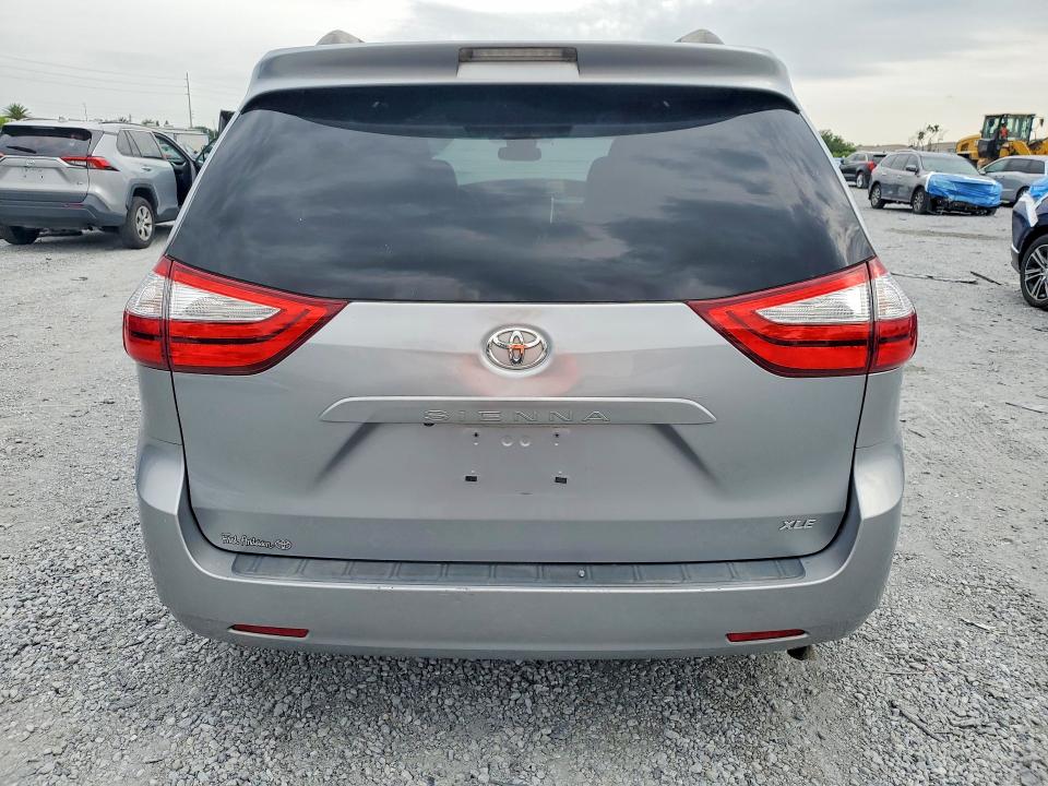 2015 Toyota Sienna VIN 5TDYK3DC2FS594017 COPART salvage auction — FRONT END, Nc - Certificate Of Title, sold $4,550 on 2026-07-28 (photo 6)