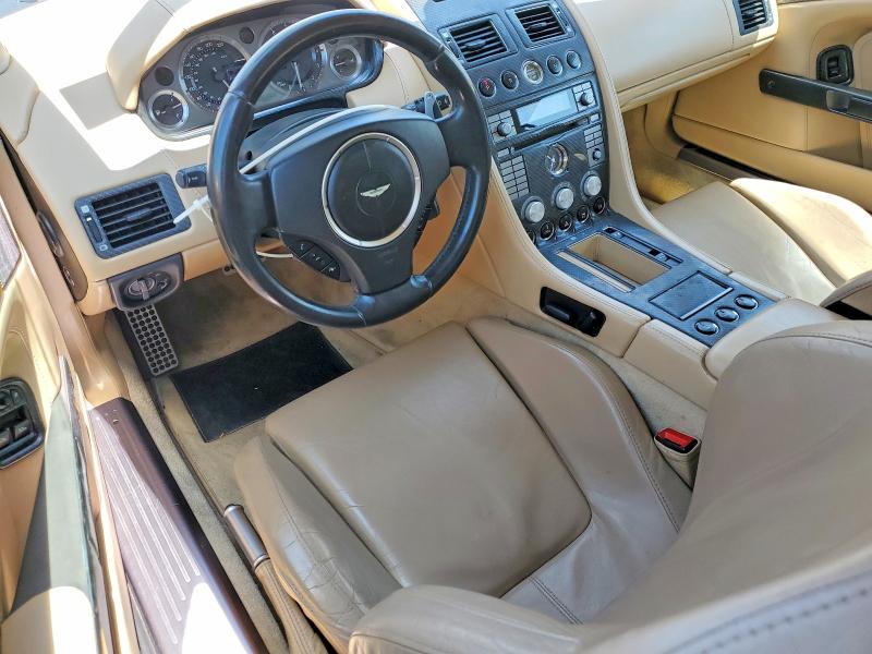 2006 Aston martin Db9 VIN SCFAD02A16GB04743 COPART salvage auction — MINOR DENT/SCRATCHES, CA - DIS/DLR/EXP ONLY CLEAN TITLE (P), sold $24,800 on 2026-07-23 (photo 8)