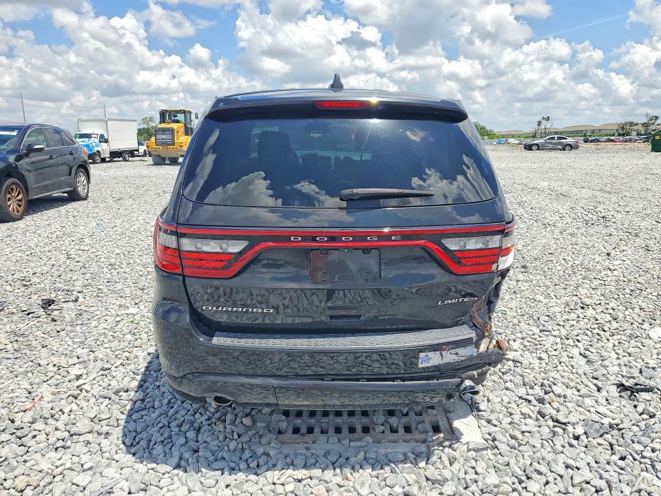 2014 Dodge Durango VIN 1C4RDHDGXEC586200 COPART salvage auction — REAR END, Fl - Cert Of Title Slvg Rebuildable, sold $1,800 on 2026-07-31 (photo 6)