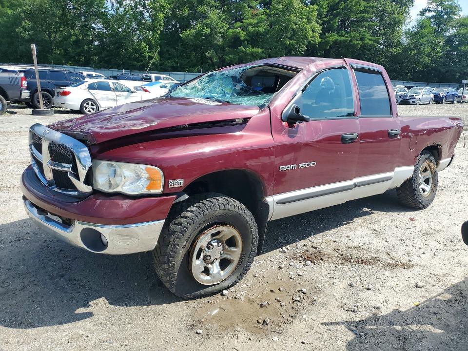 2003 Dodge Ram 1500 VIN 1D7HU18D63S344063 COPART salvage auction — ROLLOVER, Nh - Cert Of Title-Rebuilt Vehicle, sold $400 on 2026-07-23 (photo 1)