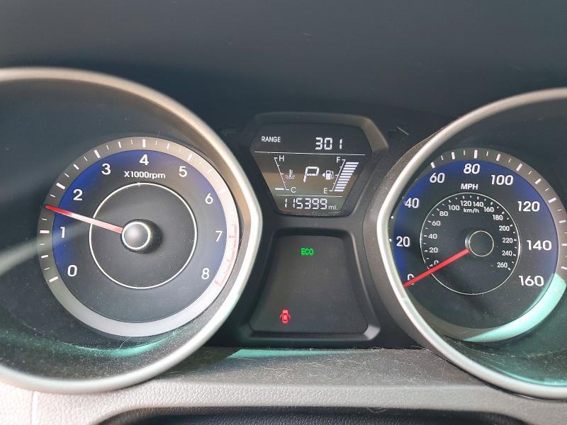 2016 Hyundai Elantra VIN KMHDH4AE0GU501674 COPART salvage auction — REAR END, Fl - Cert Of Title Slvg Rebuildable, sold $800 on 2026-07-28 (photo 9)