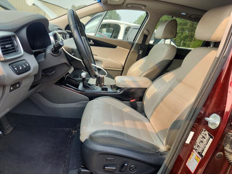 2017 Kia Sorento VIN 5XYPKDA56HG221344 COPART salvage auction — FRONT END, De - Certificate Of Title, sold $2,150 on 2026-07-22 (photo 7)