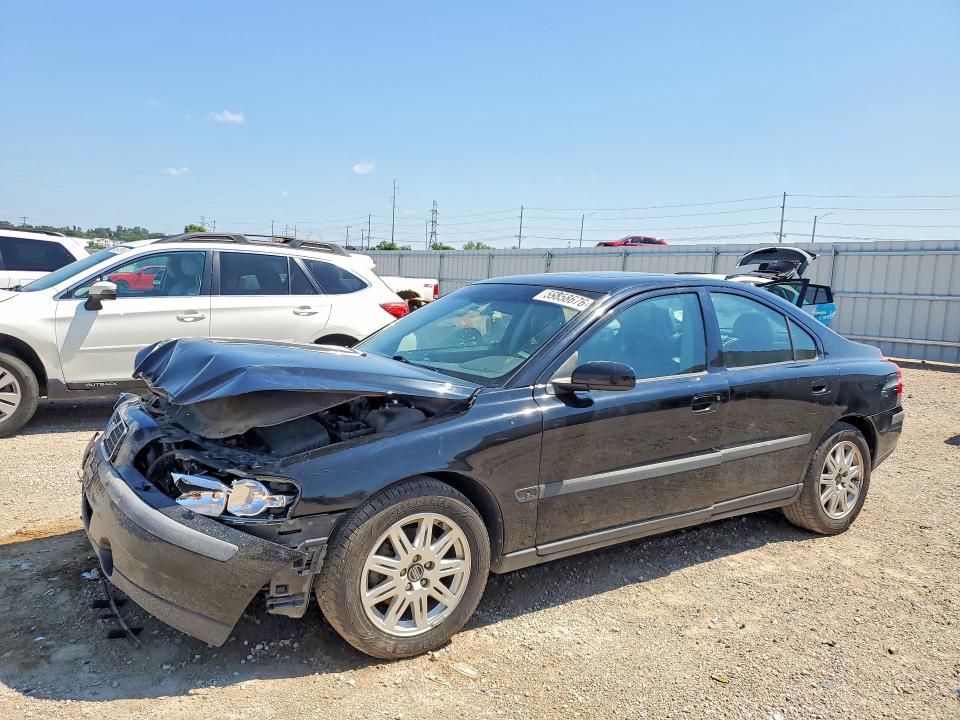 2004 Volvo S60 VIN YV1RS59VX42357204 COPART salvage auction — FRONT END, Ia - Cert Of Title-Salvage Title, sold $350 on 2026-08-19 (photo 1)