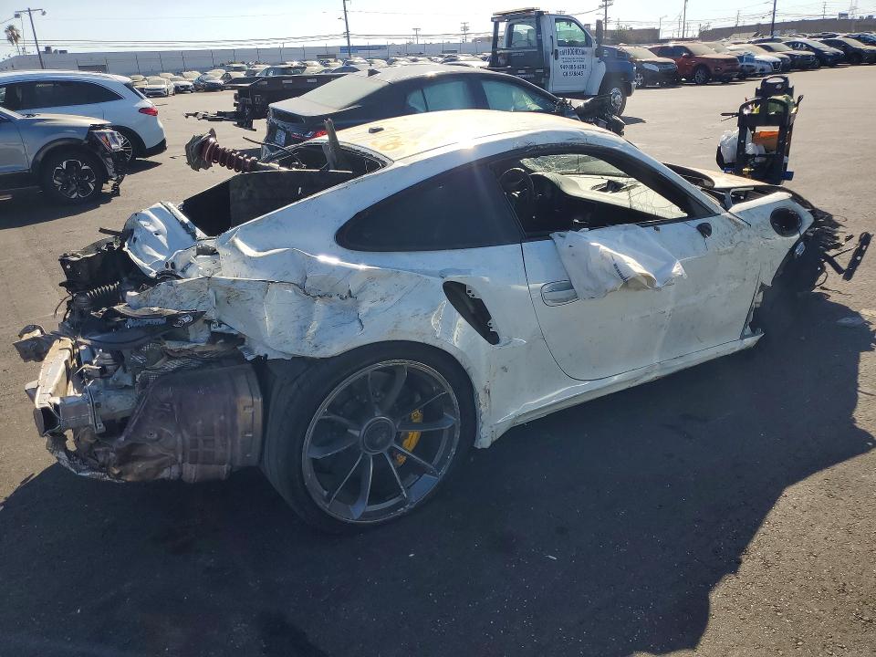 2016 Porsche 911 VIN WP0AF2A98GS193296 COPART salvage auction — REAR END, Ca - Salvage Certificate, sold $13,600 on 2026-08-19 (photo 3)