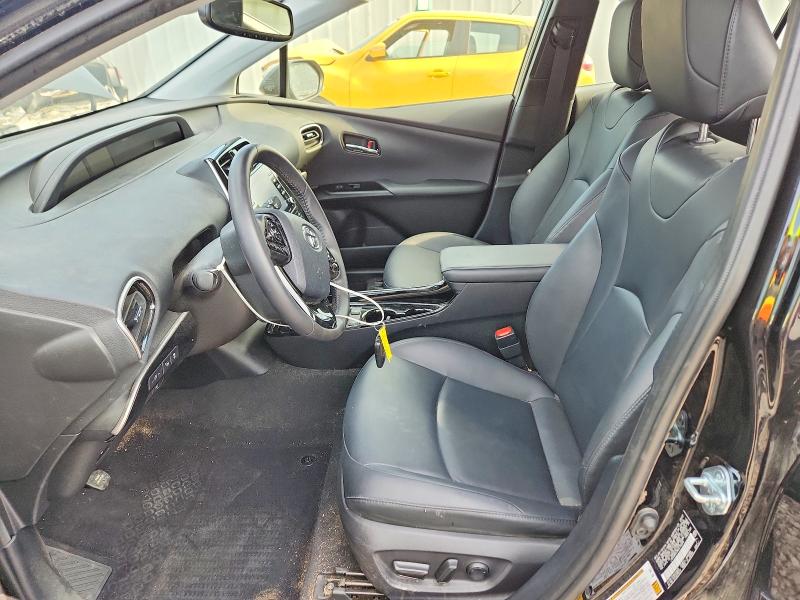 2022 Toyota Prius VIN JTDKAMFU9N3174095 COPART salvage auction — FRONT END, Oh - Cert Of Title-Salvage, sold $600 on 2026-07-24 (photo 7)