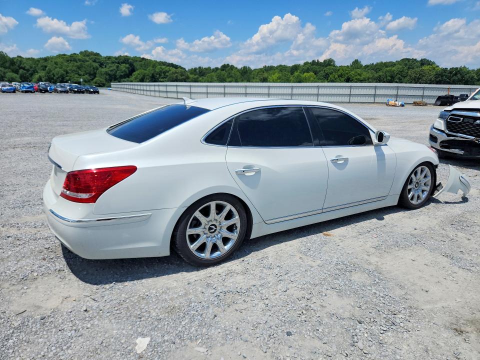 2011 Hyundai Equus VIN KMHGH4JF6BU034078 COPART salvage auction — FRONT END, NC - SALVAGE CERTIFICATE OF TITLE (P), sold $2,850 on 2026-07-22 (photo 3)