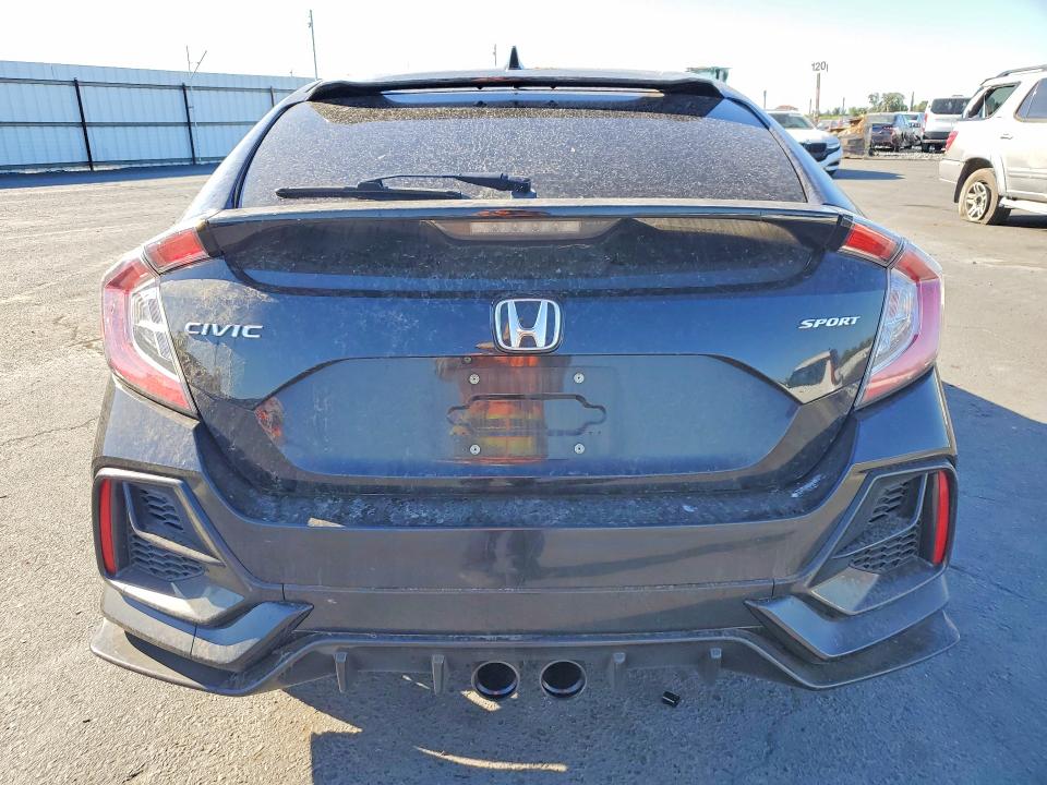 2021 Honda Civic VIN SHHFK7H42MU410809 COPART salvage auction — FRONT END, Ca - Salvage Certificate, sold $4,000 on 2026-07-20 (photo 6)