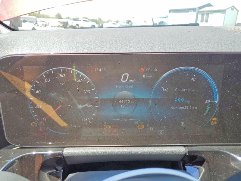2022 Mercedes-benz Gla-klasse VIN W1N4N4GB0NJ329941 COPART salvage auction — FRONT END, Ca - Salvage Certificate, sold $7,700 on 2026-08-13 (photo 9)