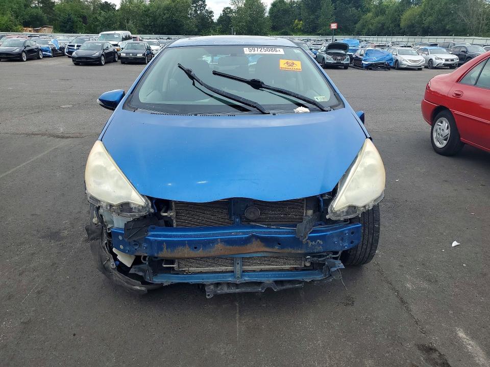 2012 Toyota VIN JTDKDTB3XC1014072 COPART salvage auction — REAR END, Wa - Bill Of Sale, sold $375 on 2026-07-29 (photo 5)