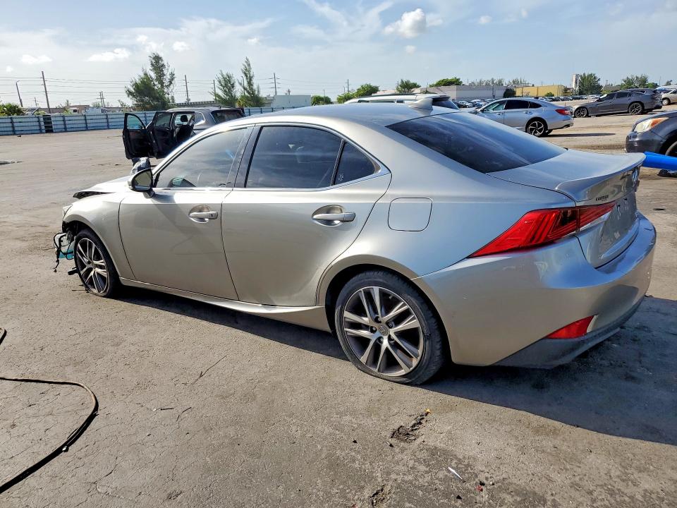 2018 Lexus Is VIN JTHBA1D21J5075669 COPART salvage auction — FRONT END, Fl - Certificate Of Title (P), sold $7,700 on 2026-07-28 (photo 2)