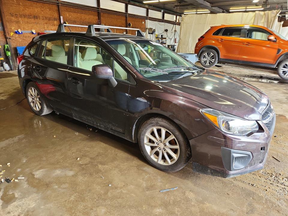 2013 Subaru Impreza VIN JF1GPAC62D2886144 COPART salvage auction — FRONT END, PA - CERTIFICATE OF SALVAGE, sold $300 on 2026-07-16 (photo 4)