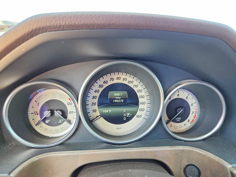 2014 Mercedes-benz E-class VIN WDDHF5KB6EA895546 COPART salvage auction — FRONT END, WV - SALVAGE CERTIFICATE (P), sold $775 on 2026-07-23 (photo 9)
