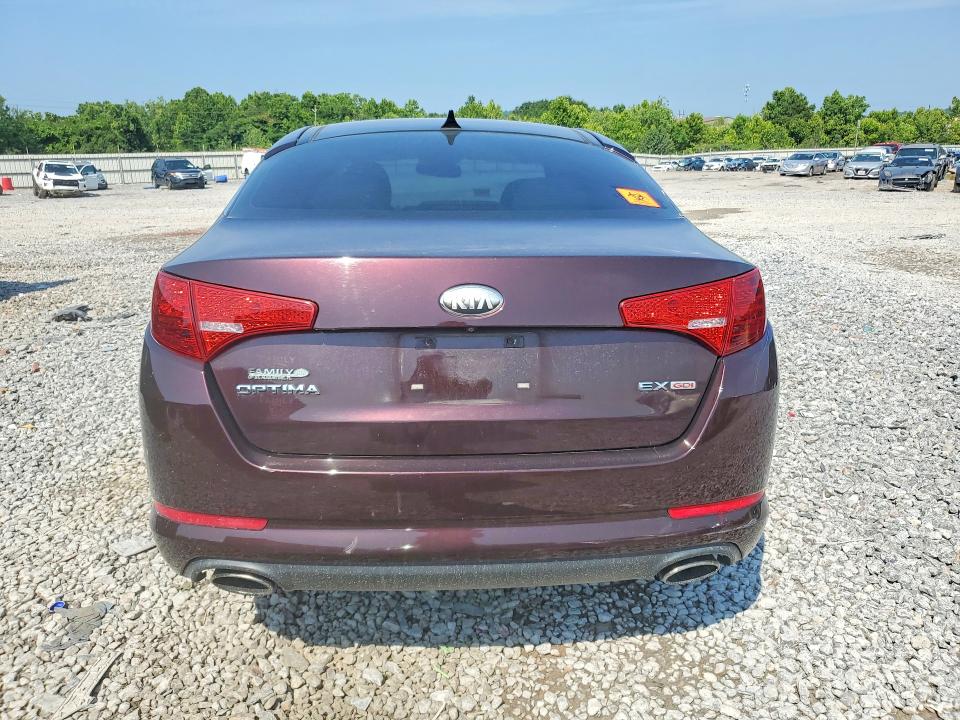 2013 Kia Optima VIN 5XXGN4A70DG247817 COPART salvage auction — FRONT END, Fl - Cert Of Title-Rebuildable Slvg, sold $425 on 2026-07-09 (photo 6)
