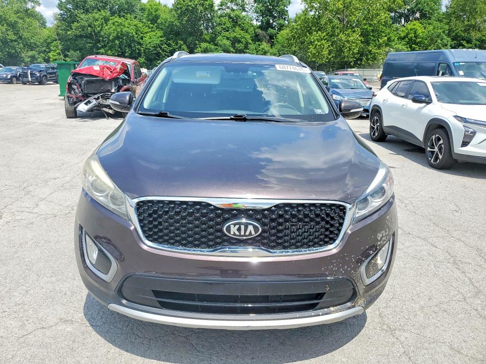 2016 Kia Sorento VIN 5XYPHDA13GG034265 COPART salvage auction — MECHANICAL, In - Certificate Of Title, sold $3,250 on 2026-07-30 (photo 5)
