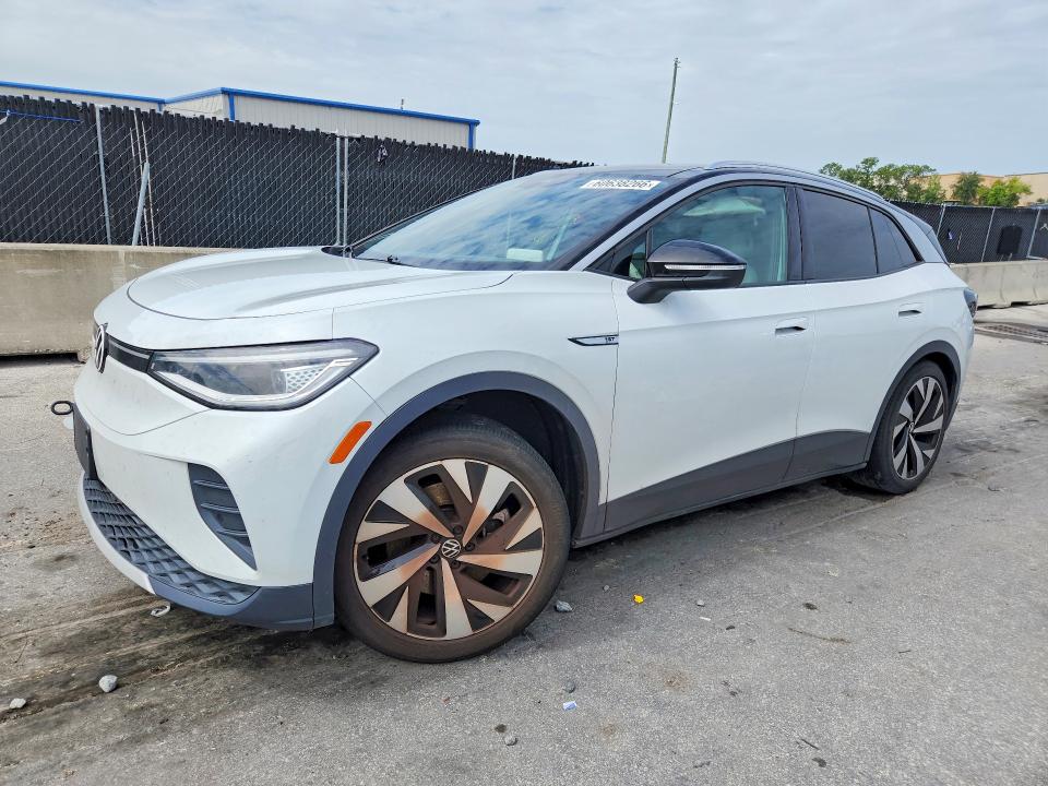 2021 Volkswagen Id.4 VIN WVGDMPE29MP019082 COPART salvage auction — REAR END, Fl - Cert Of Title Slvg Rebuildable, sold $8,200 on 2026-08-11 (photo 1)