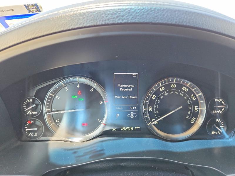 2020 Lexus Lx VIN JTJDY7AX4L4314484 COPART salvage auction — NORMAL WEAR, TX - CERTIFICATE OF TITLE (P), sold $38,000 on 2026-07-27 (photo 9)