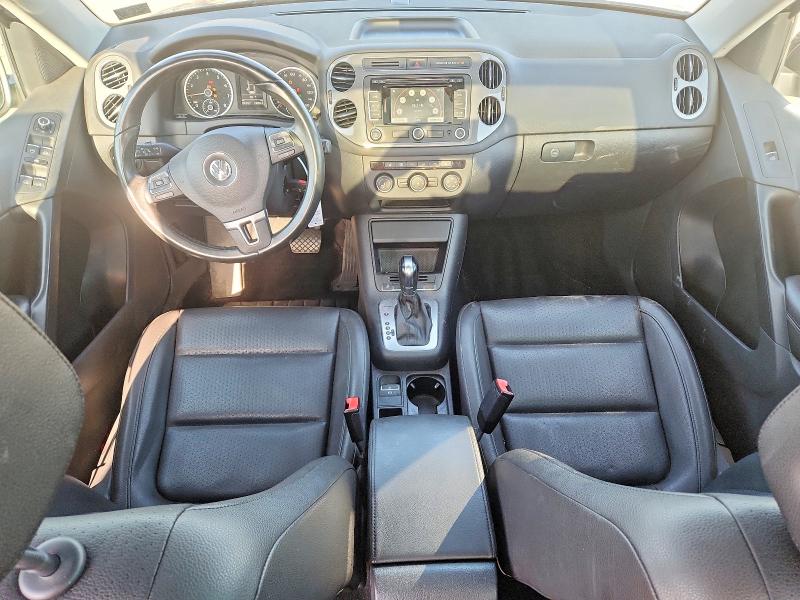 2013 Volkswagen Tiguan VIN WVGBV3AX7DW596696 COPART salvage auction — REAR END, Pa - Certificate Of Salvage, sold $1,100 on 2026-08-07 (photo 8)