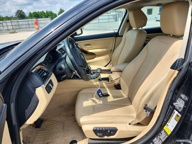 2015 BMW 4er VIN WBA4C9C59FD330965 COPART salvage auction — FRONT END, Nc - Salvage Certificate Of Title, sold $2,000 on 2026-08-17 (photo 7)