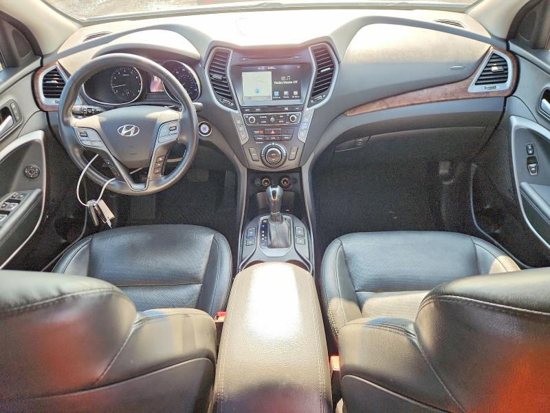 2017 Hyundai Santa fe VIN KM8SRDHF0HU215134 COPART salvage auction — REAR END, Ct - Cert Of Title-Salvage, sold $3,050 on 2026-07-31 (photo 8)