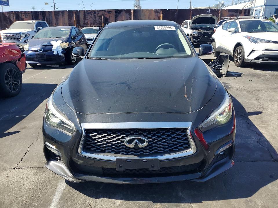 2020 Infiniti Q50 VIN JN1EV7AP8LM208655 COPART salvage auction — REAR END, Ca - Salvage Certificate, sold $7,200 on 2026-08-07 (photo 5)