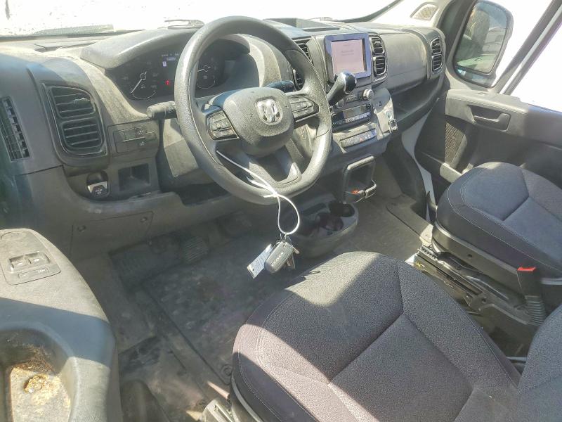 2023 Ram Promaster VIN 3C6LRVDG4PE502199 COPART salvage auction — SIDE, NV - NON-REPAIRABLE VEHICLE CERT, sold $8,500 on 2026-10-15 (photo 8)