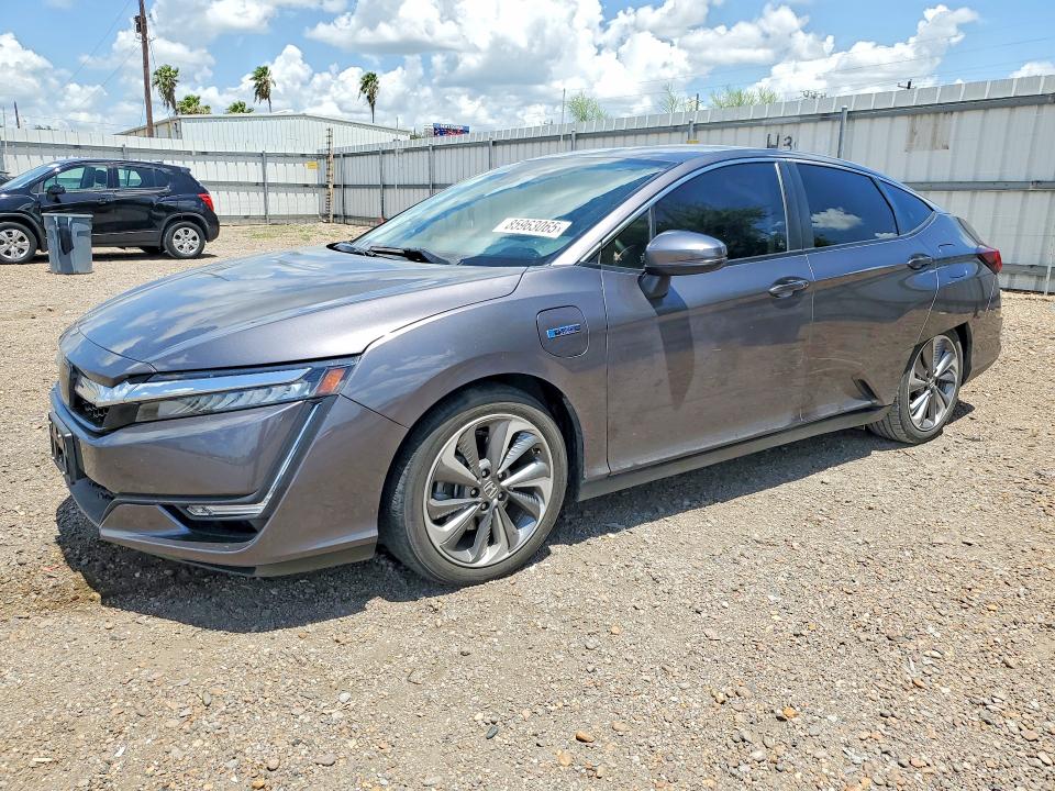 2018 Honda Clarity VIN JHMZC5F13JC021659 COPART salvage auction — FRONT END, Tx - Salvage Vehicle Title, sold $6,300 on 2026-07-08 (photo 1)