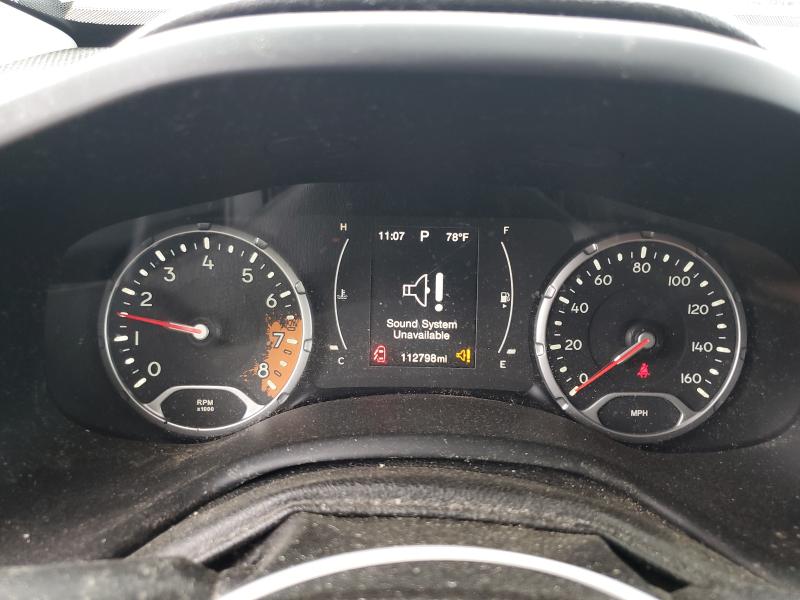 2016 Jeep Renegade VIN ZACCJBBTXGPC91446 COPART salvage auction — FRONT END, Pa - Certificate Of Salvage, sold $2,100 on 2026-08-20 (photo 9)