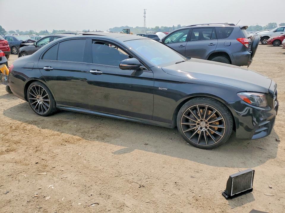 2018 Mercedes-benz E-class VIN WDDZF6EB6JA308990 COPART salvage auction — SIDE, On - Permit Salvage, sold $8,100 on 2026-08-11 (photo 4)