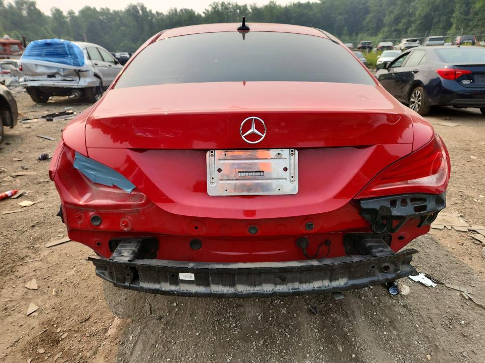 2014 Mercedes-benz Cla-klasse VIN WDDSJ4EB1EN150223 COPART salvage auction — REAR END, Md - Cert Of Salvage > 75% Damage, sold $2,050 on 2026-08-11 (photo 6)