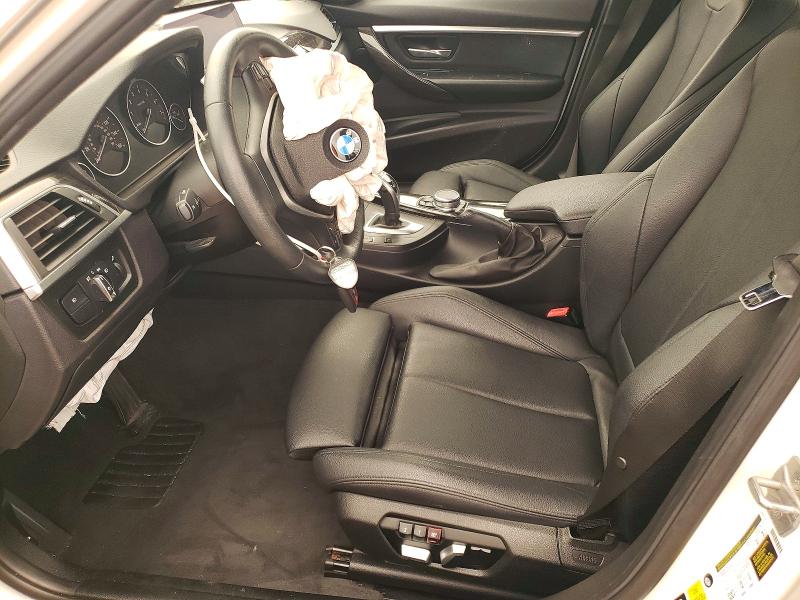 2017 BMW 3 series VIN WBA8K3C55HK678696 COPART salvage auction — FRONT END, CT - CERT OF TITLE-SALVAGE, sold $525 on 2026-07-24 (photo 7)