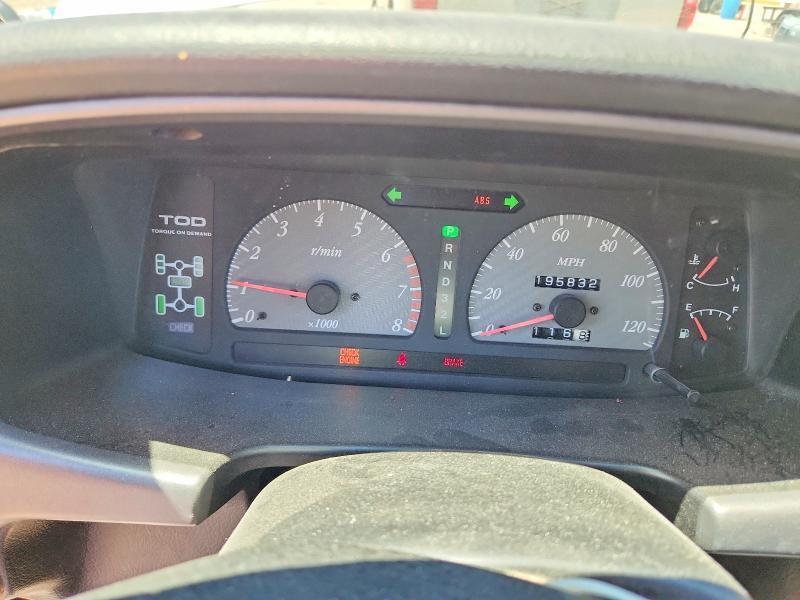 1999 Isuzu Vehicross VIN JACCN57X9X7990905 COPART salvage auction — FRONT END, Az - Cert Of Title - Salvage, sold $2,350 on 2026-07-17 (photo 9)