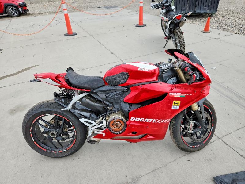2012 Ducati Panigale VIN ZDM14BPW4CB004340 COPART salvage auction — REAR END, Ut - Salvage Certificate, sold $2,250 on 2026-09-03 (photo 1)